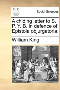 Livro A Chiding Letter to S. P. Y. B. in Defence of Epistola Objurgatoria. - Resumo, Resenha, PDF, etc.