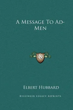 Livro A Message to Ad-Men - Resumo, Resenha, PDF, etc.