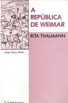 Livro A Republica de Weimar - Resumo, Resenha, PDF, etc.