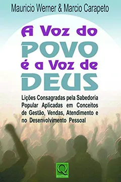 Livro A Voz do Povo É a Voz de Deus - Resumo, Resenha, PDF, etc.