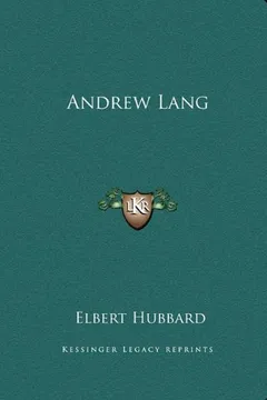 Livro Andrew Lang - Resumo, Resenha, PDF, etc.