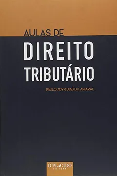 Livro Aulas de Direito Tributário - Resumo, Resenha, PDF, etc.