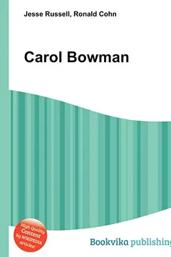 Livro Carol Bowman - Resumo, Resenha, PDF, etc.