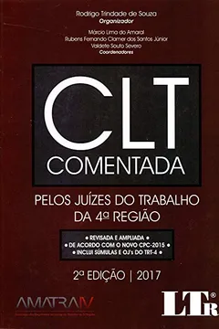 Livro CLT Comentada Pelos Juízes do Trabalho da 4ª Região - Resumo, Resenha, PDF, etc.