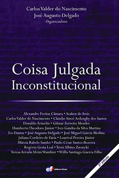 Livro Coisa Julgada Inconstitucional - Resumo, Resenha, PDF, etc.