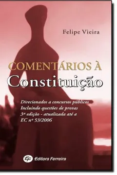 Livro Comentários A Constituição - Resumo, Resenha, PDF, etc.
