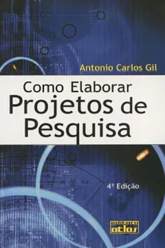 Livro Como Elaborar Projetos de Pesquisa - Resumo, Resenha, PDF, etc.