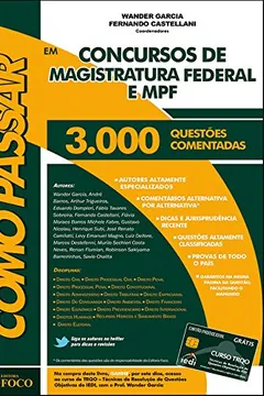 Livro Como Passar no Concurso de Magistratura Federal e MPF - Resumo, Resenha, PDF, etc.
