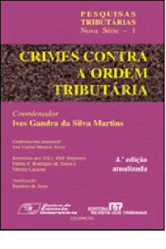 Livro Crimes Contra A Ordem Tributária - Resumo, Resenha, PDF, etc.
