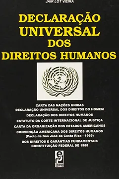 Livro Declaração Universal Dos Direitos Humanos - Resumo, Resenha, PDF, etc.