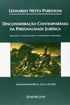 Livro Desconsideração Contemporânea da Personalidade Jurídica - Resumo, Resenha, PDF, etc.