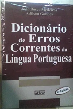 Livro Dicionário De Erros Correntes Da Língua Portuguesa - Resumo, Resenha, PDF, etc.