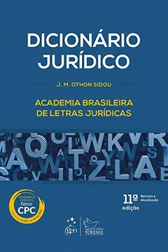 Livro Dicionário Jurídico - Resumo, Resenha, PDF, etc.