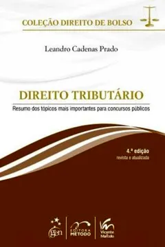 Livro Direito De Bolso - Direito Tributario - Resumo, Resenha, PDF, etc.