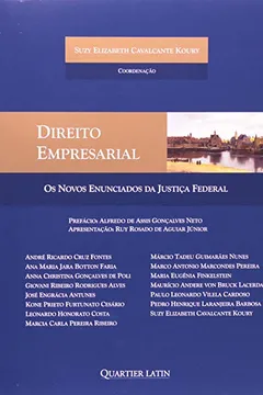 Livro Direito Empresarial. Os Novos Enunciados Da Justiça Federal - Resumo, Resenha, PDF, etc.