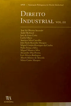 Livro Direito Industrial - Volume 3 - Resumo, Resenha, PDF, etc.