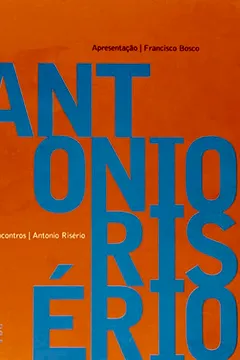 Livro Encontros - Antonio Riserio - Resumo, Resenha, PDF, etc.