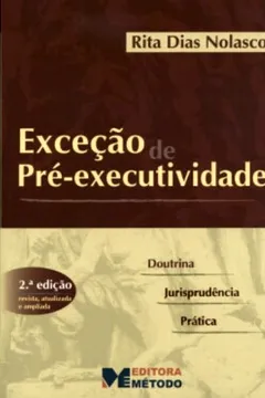 Livro Exceção De Pré-Executividade - Resumo, Resenha, PDF, etc.