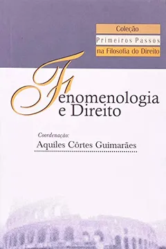 Livro Fenomenologia E Direito - Resumo, Resenha, PDF, etc.