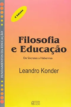 Livro Filosofia E Educação - Resumo, Resenha, PDF, etc.
