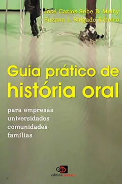 Livro Guia Prático de História Oral - Resumo, Resenha, PDF, etc.