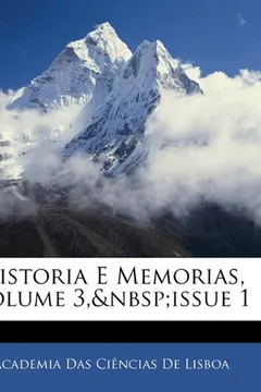 Livro Historia E Memorias, Volume 3, Issue 1 - Resumo, Resenha, PDF, etc.