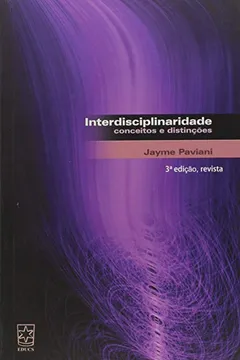 Livro Interdisciplinaridade: Conceitos E Distincoes - Resumo, Resenha, PDF, etc.