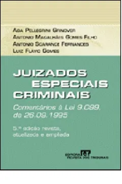 Livro Juizados Especiais Criminais - Resumo, Resenha, PDF, etc.