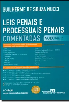 Livro Leis Penais e Processuais Penais Comentadas - Volume 2 - Resumo, Resenha, PDF, etc.