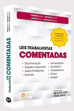 Livro Leis Trabalhistas Comentadas - Resumo, Resenha, PDF, etc.