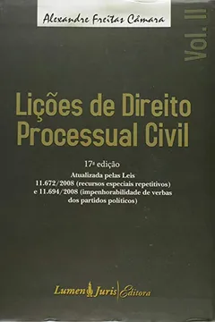 Livro Liçoes De Direito Processual Civil  V.2 - Resumo, Resenha, PDF, etc.