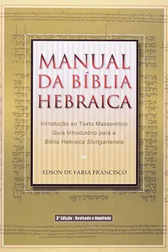 Livro Manual Da Bíblia Hebraica - Resumo, Resenha, PDF, etc.
