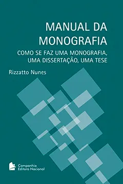 Livro Manual da Monografia - Resumo, Resenha, PDF, etc.