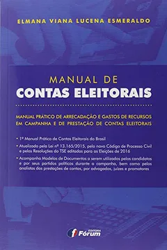 Livro Manual de Contas Eleitorais - Resumo, Resenha, PDF, etc.