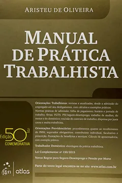 Livro Manual de Prática Trabalhista - Resumo, Resenha, PDF, etc.