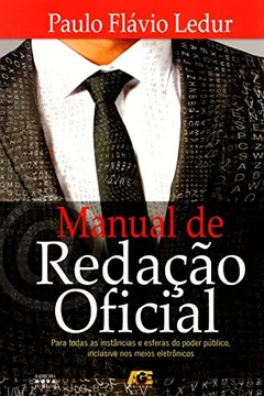 Livro Manual de Redação Oficial - Resumo, Resenha, PDF, etc.