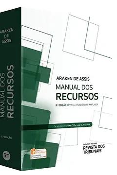 Livro Manual do Recursos - Resumo, Resenha, PDF, etc.