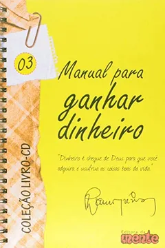 Livro Manual Para Ganhar Dinheiro - Resumo, Resenha, PDF, etc.