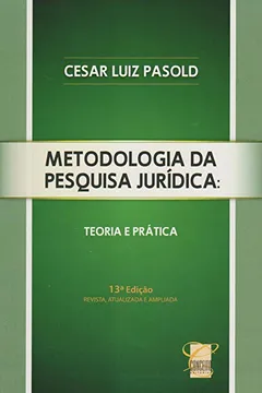 Livro Metodologia da Pesquisa Jurídica - Resumo, Resenha, PDF, etc.