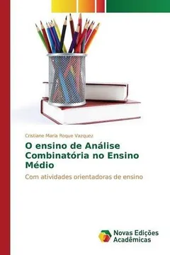 Livro O Ensino de Analise Combinatoria No Ensino Medio - Resumo, Resenha, PDF, etc.
