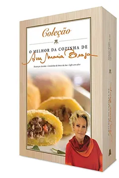 Livro O Melhor da Cozinha de Ana Maria Braga - Caixa com 3 Volumes - Resumo, Resenha, PDF, etc.