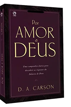 Livro Por Amor A Deus - Resumo, Resenha, PDF, etc.