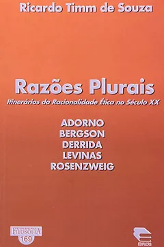 Livro Razões Plurais - Resumo, Resenha, PDF, etc.