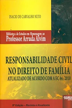 Livro Responsabilidade Civil no Direito de Família - Resumo, Resenha, PDF, etc.