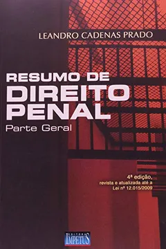 Livro Resumo De Direito Penal. Parte Geral - Resumo, Resenha, PDF, etc.
