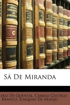 Livro Sa de Miranda - Resumo, Resenha, PDF, etc.
