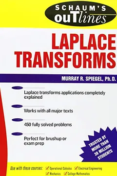 Livro Schaum's Outline of Laplace Transforms - Resumo, Resenha, PDF, etc.