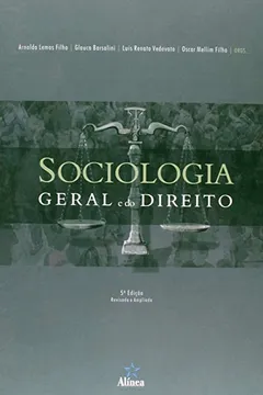 Livro Sociologia Geral E Do Direito - Resumo, Resenha, PDF, etc.