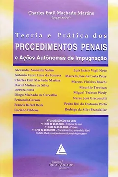 Livro Teoria e Prática dos Procedimentos Penais e Ações Autônomas de Impugnação - Resumo, Resenha, PDF, etc.