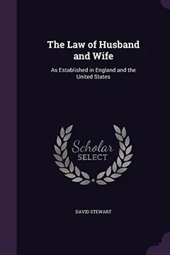 Livro The Law of Husband and Wife: As Established in England and the United States - Resumo, Resenha, PDF, etc.
